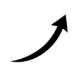 black-upward-curved-arrow-icon-for-success-business-growth-and-performance-trend-isolated-on-transparent-background-free-png